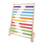 Giant Wooden Abacus, 10 Rows With 10 Beans, 91cm Tall