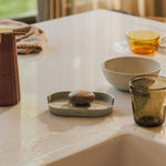 Soap Dish, Beige, Recycled Materials, Avenir Collection