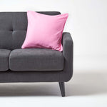 Cotton Plain Cushion Cover | 45cm x 45cm | Pink