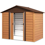 Outsunny Garden Shed, Tool Storage Sliding Door