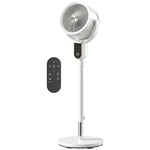 20 Db Silent Standing Fan For Bedroom, 42" Pedestal Fan | White