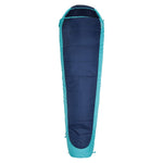 Unisex Adult Right Zip Microlite 500 Midseason Mummy Sleeping Bag | 200cm | Blue