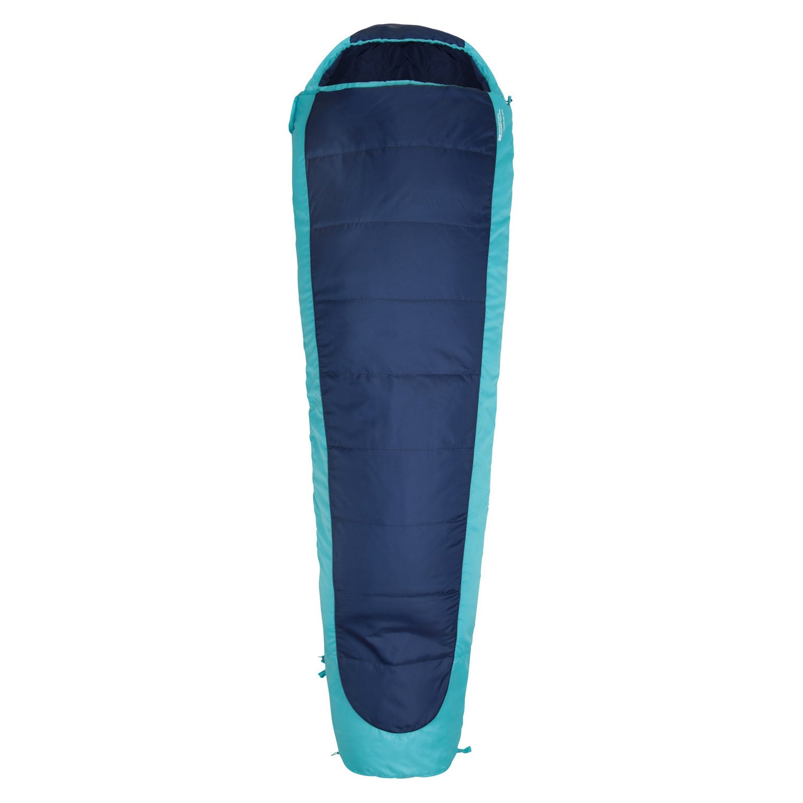 Unisex Adult Right Zip Microlite 500 Midseason Mummy Sleeping Bag | 215cm | Blue
