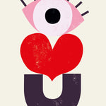 I Love You' Card Official Product