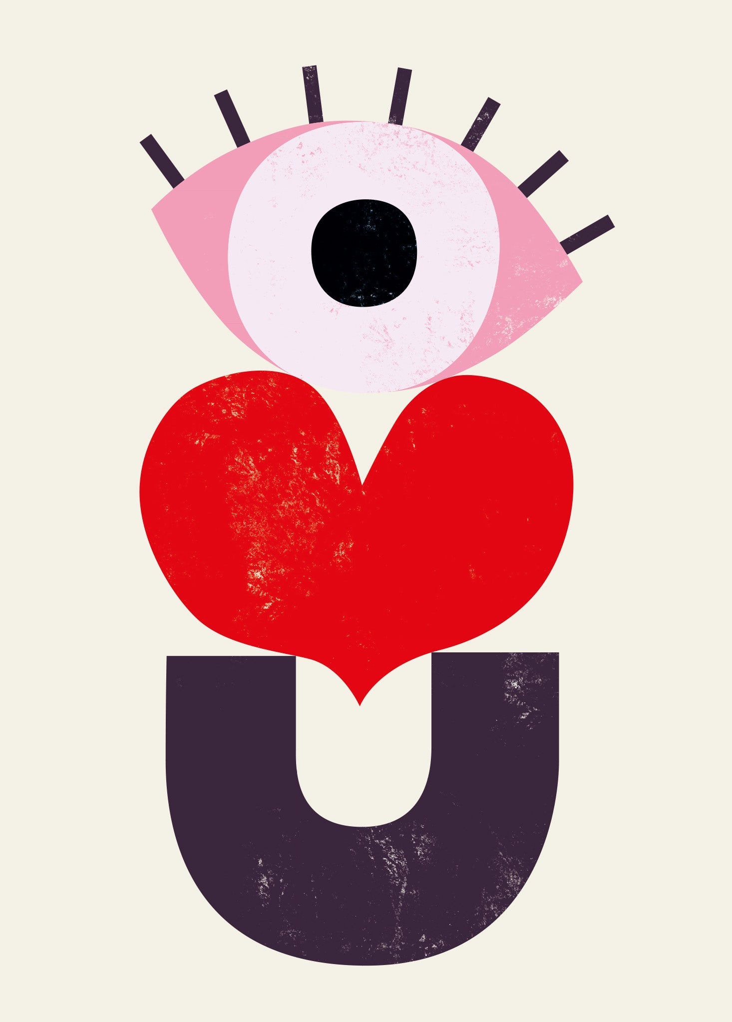 I Love You' Card Official Product
