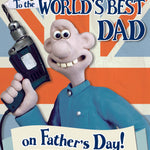 World's Best Dad' Father's Day Card Official Product