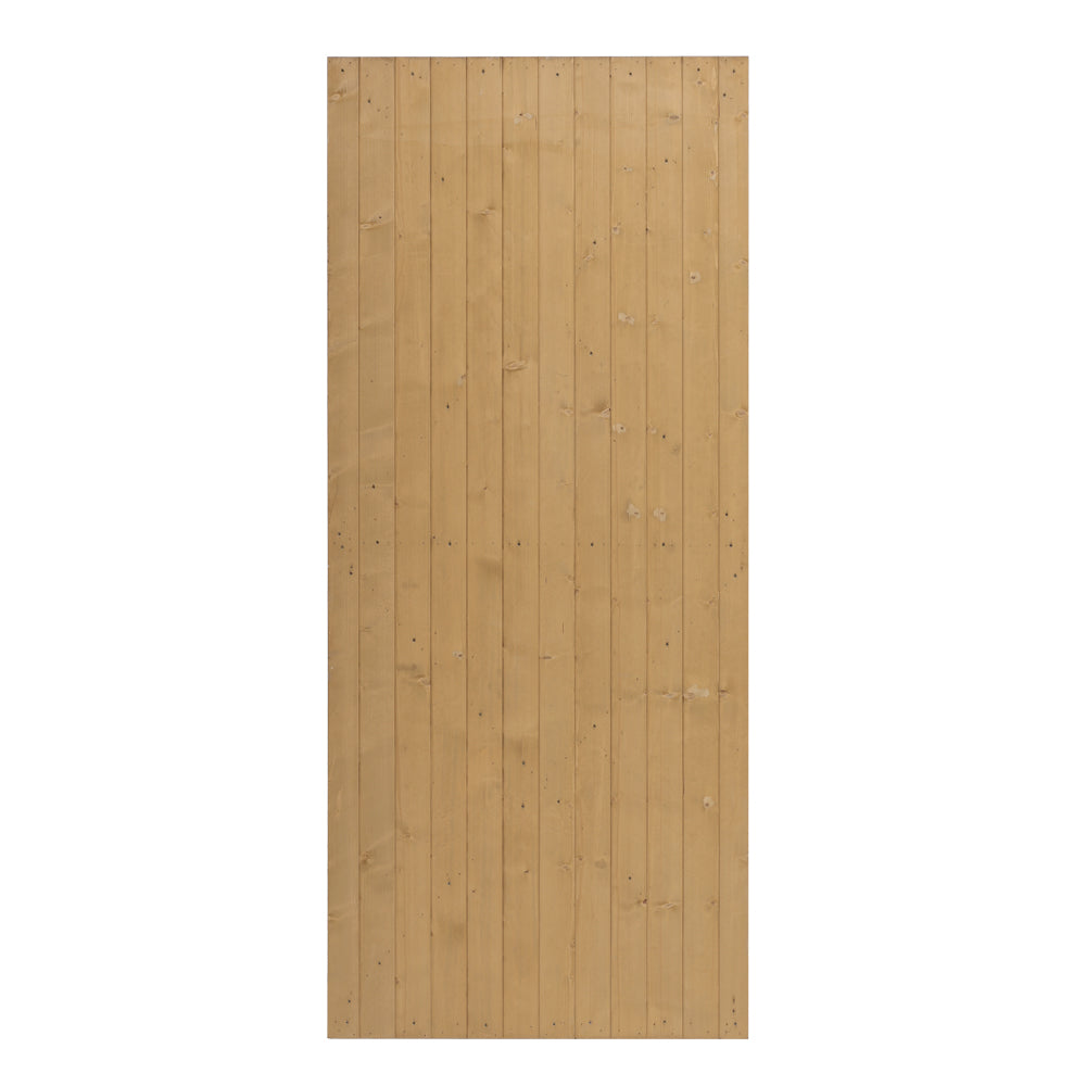 79/85/100cm W X 183cm H Garden Flat Top Pine Wood Gate Kit | Medium