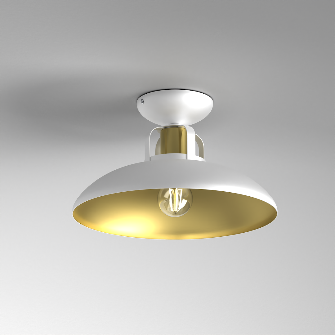 Ceiling Lamp Felix 1xe27 | White