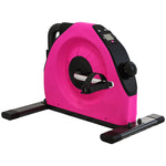 Mini Exercise Bike Portable Pedal Exerciser For Legs | Pink