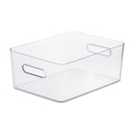 Compact Clear Storage Box Transparent & Bpa Free, Large - 15.4 Litres