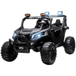 24v 2 Seater Ride On Truck Car For Big Kids With Remote | Black