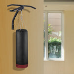 Heavy Bag Hanger Wall Mount With Chain & Swivel | Black