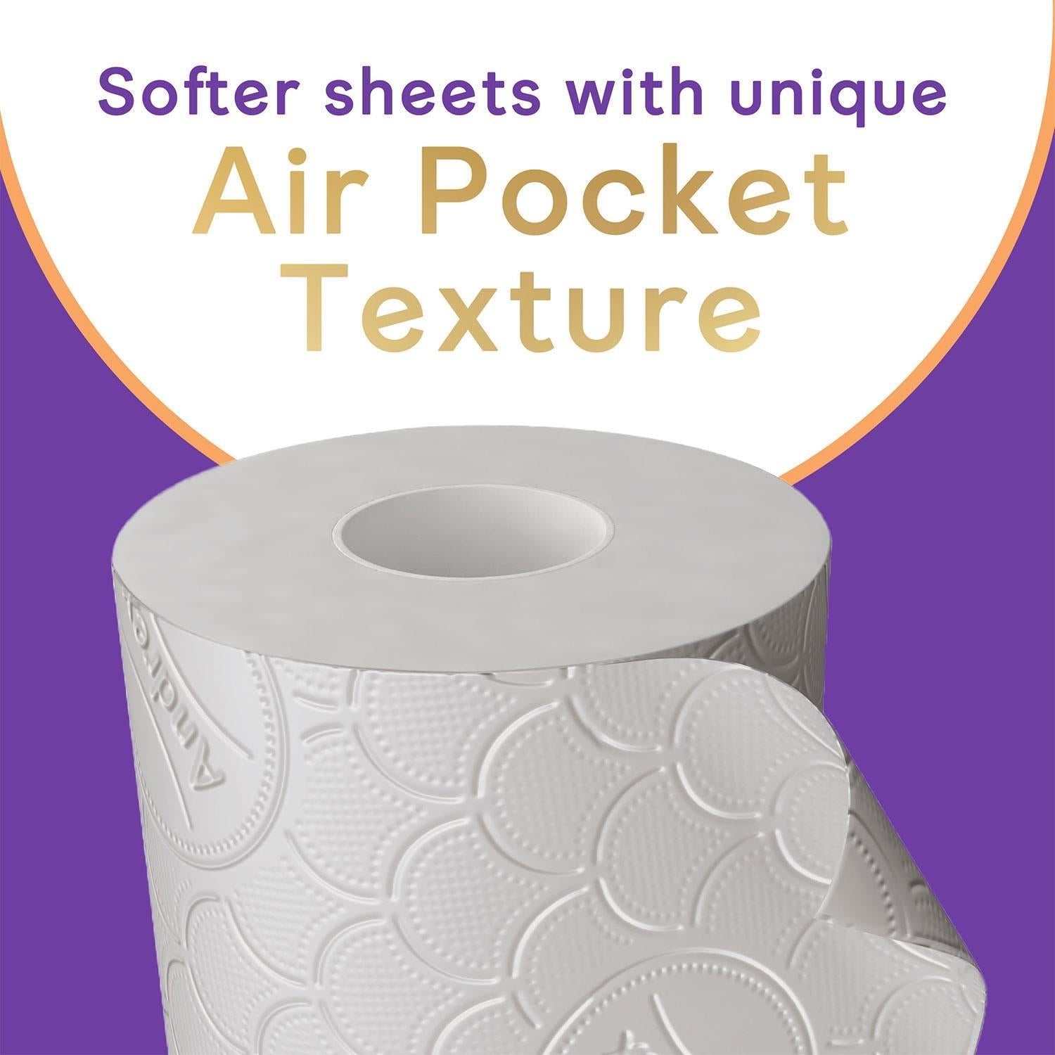 Toilet Rolls X36 Ultimate Quilts Fragrance-free 3 Ply Toilet Paper