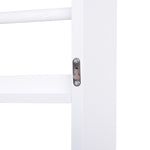 Wall Mounted Or Standing 4 Tier Wood Book Shelf Water Resist
