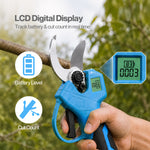 Pruning Shears 450w Brushless Lcd Sk5 Blade For Garden Cutting Blue | Blue