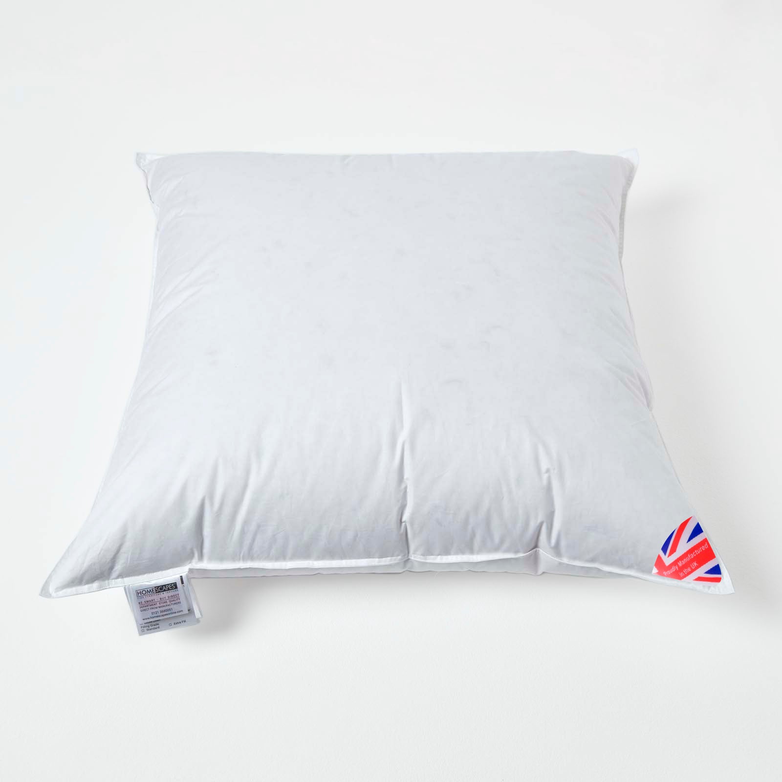 Duck Feather Cushion Pad | 70cm x 70cm | White