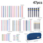 47pcs Stationery Set With Pencil Case | Navy Blue
