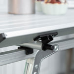 Portable Roll-up Aluminium Folding Picnic Table Outdoor