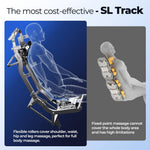 Zero Gravity Back Heated Full Body Massage Chair With Handheld Controller | White