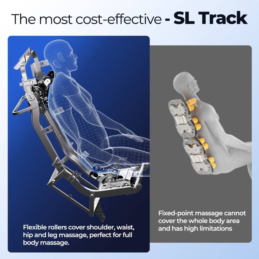 Zero Gravity Back Heated Full Body Massage Chair With Handheld Controller | White