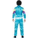 80s Height Of Fashion Shell Suit Costume | Large | Blue