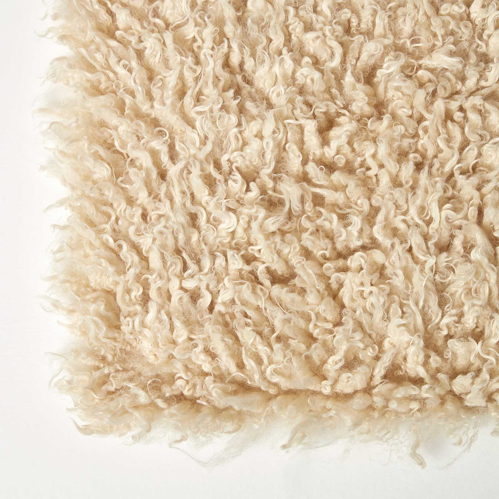 Luxury Fluffy Shaggy Rug | 90cm x 60cm | Cream