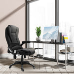 Reclining Chair W/ Heating Massage | Black