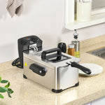 3 Litre Deep Fat Fryer With Adjustable Temperature 2000w