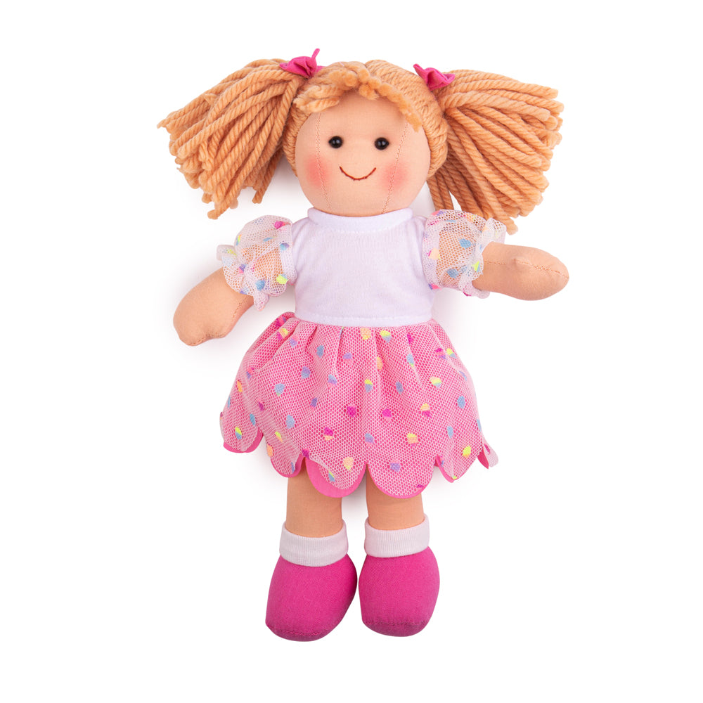 Darcie - Small Soft Plush Ragdoll, 28cm Tall