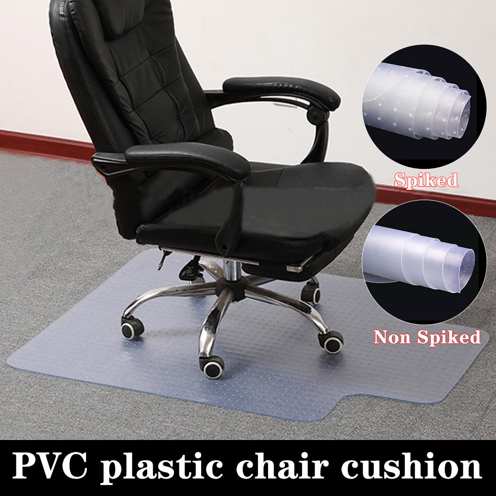 Pvc Clear Non-slip Office Chair Desk Mat Floor Carpet Floor Protector | Large