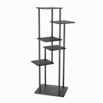 6-tier Tall Corner Plant Stand 112cm H Freestanding Plant Display Shelf For Indoor Garden