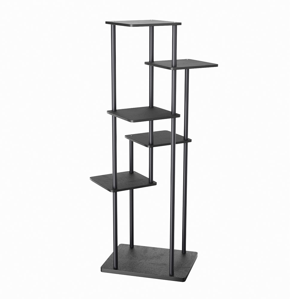 6-tier Tall Corner Plant Stand 112cm H Freestanding Plant Display Shelf For Indoor Garden