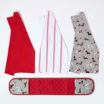 Dog Christmas Tea Towels Set Of 3