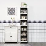 Bathroom Storage Cabinet Door Cupboard And Adjustable Shelf