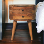 Solid Wood Odyssey Oak-ish Bedside