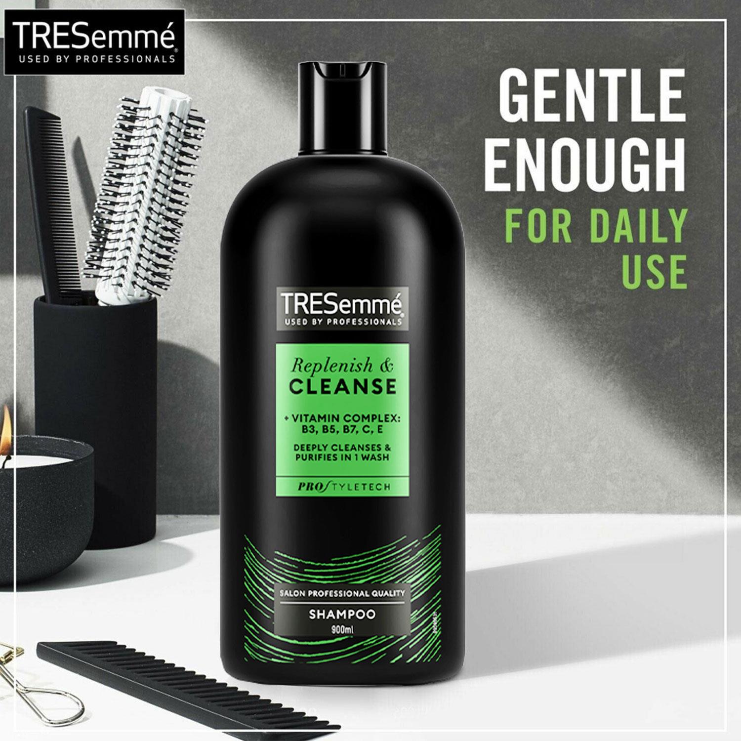Cleanse & Replenish Remoisturising Shampoo, 900ml | Set-of-3