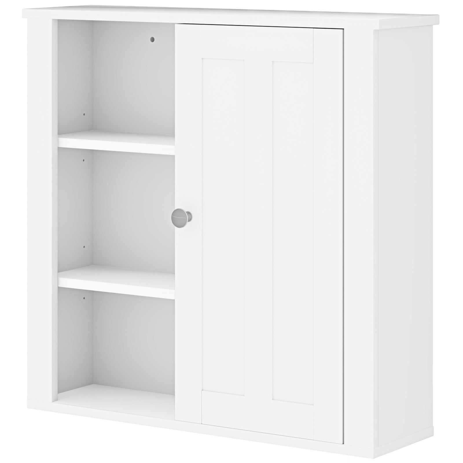 Modern Wall Mounted Bathroom Cabinet With Adjustable Shelves