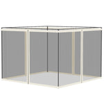 302 X 207cm Universal Replacement Gazebo Mesh Netting Screen