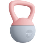 Kettlebell W/ Soft Body, Non-slip Handle | 8kg | Pink