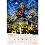 Iron Maiden 2026 Calendar, A3, Official Product