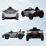 12v Lamborghini Autentica Licensed Kids Electric Car W/ Remote Control | Grey