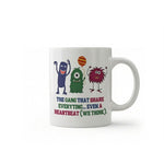 The Gang That Shares Everything Funny Quote Ceramic Mug