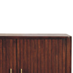 Cavallo Cabinet, 2 door with 2 Inside Shelves, Brown