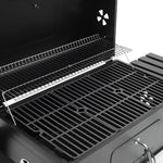 Outdoor Charcoal Grill With Side Table Bbq Patio