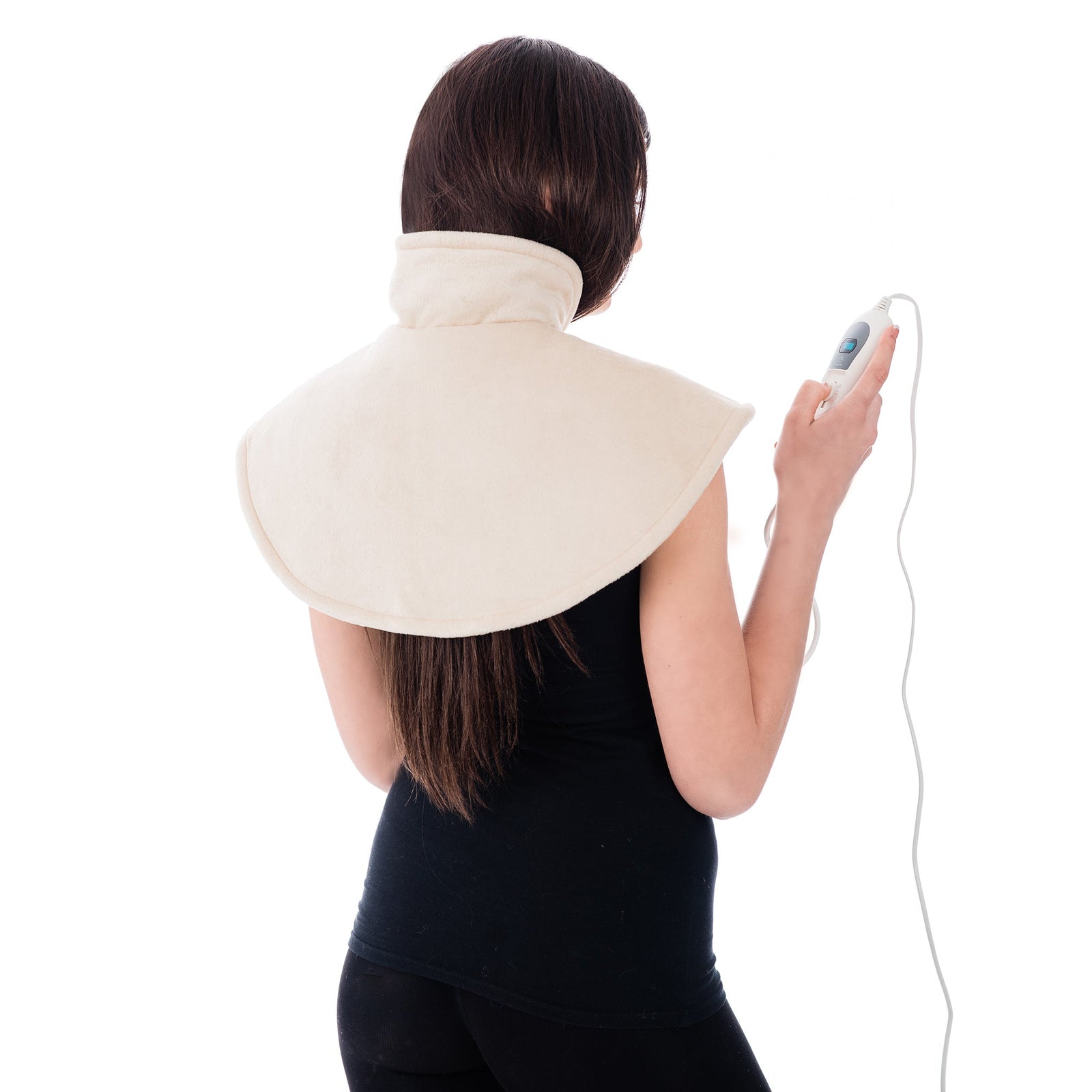 Heated Neck And Shoulder Collar - Beige