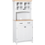 Coastal Cupboard, Microwave Stand, Storage
