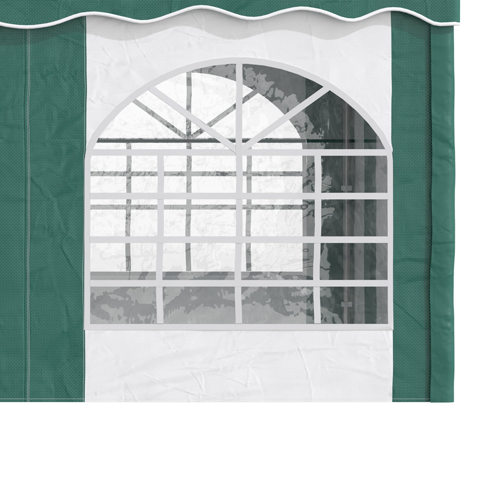 Marquee Gazebo, Party Tent With Sides And Double Doors | Small | White
