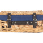 Wicker 36cm Picnic Basket | Blue