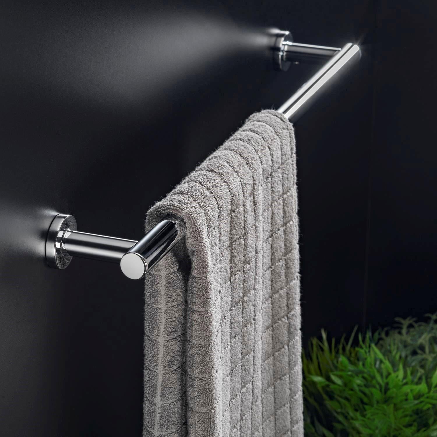 Towel Rail 59cm, Silver, Anti-corrosion, Architect S+ Collection