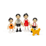 Tidlo East Asian Family Dolls